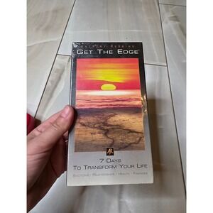 Tony Robbins Get The Edge 7 Days To Transform Your Life VHS Video Introduct New